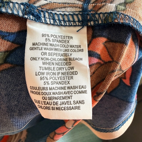 Trina Turk Multicolor Floral Long Sleeve Dress Size S. Excellent Condition - Picture 5 of 6